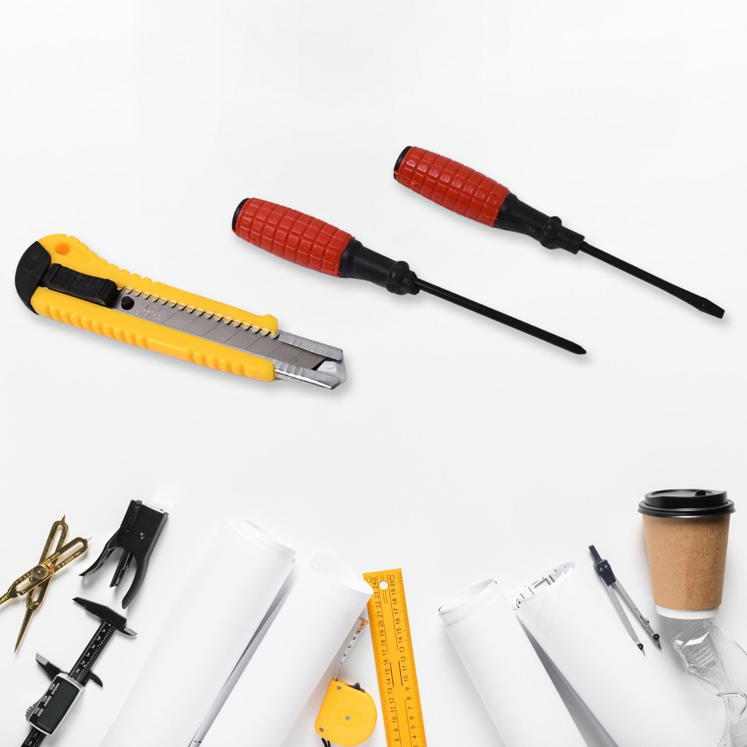 4 In 1 Hand Tool Kit Maintenance Repair Kits (1 Set) Hand Tool Kit