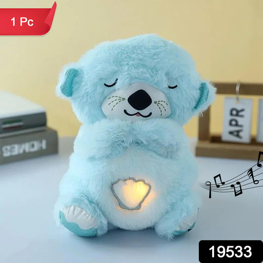 Soft Plush Musical Teddy Bear Toy With Led Light (1 Pc) Toys & Games