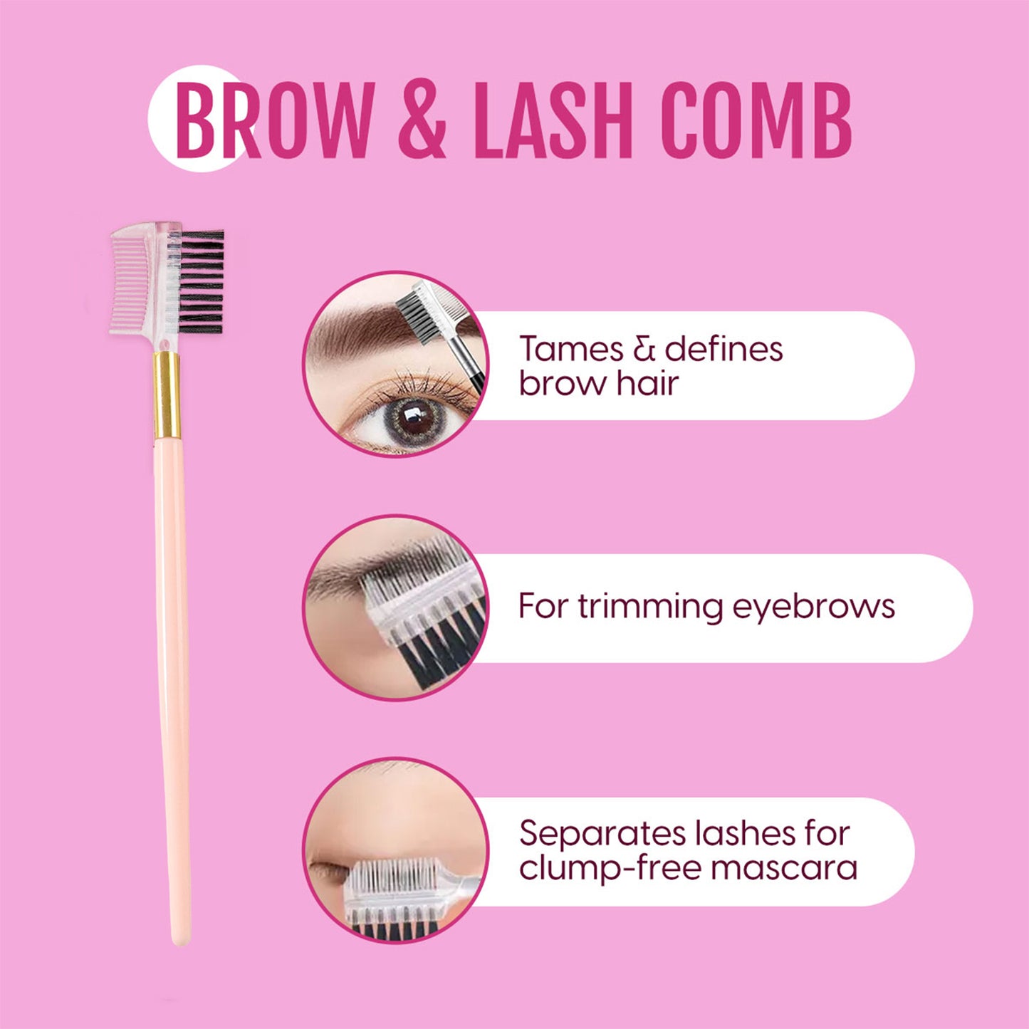 9-in-1 Professional Makeup Brush Set (1 Set) Beauty Accessories