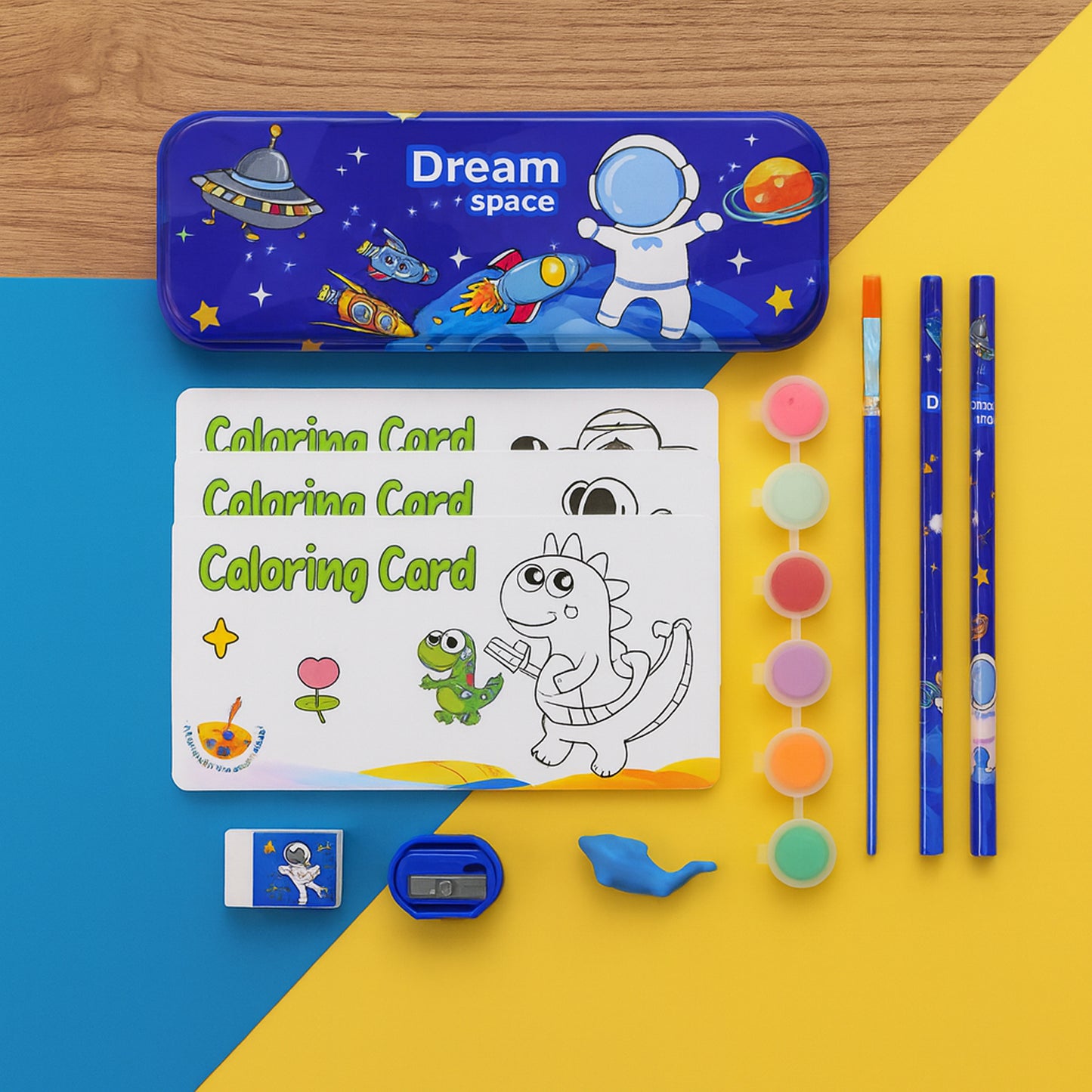 Space Theme Kids Stationery Gift (1 Set) Stationery