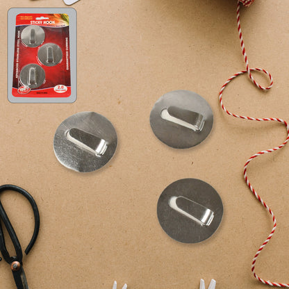 Self Adhesive Hooks Heavy Duty Wall Hooks Hangers Stainless Steel Home Improvement