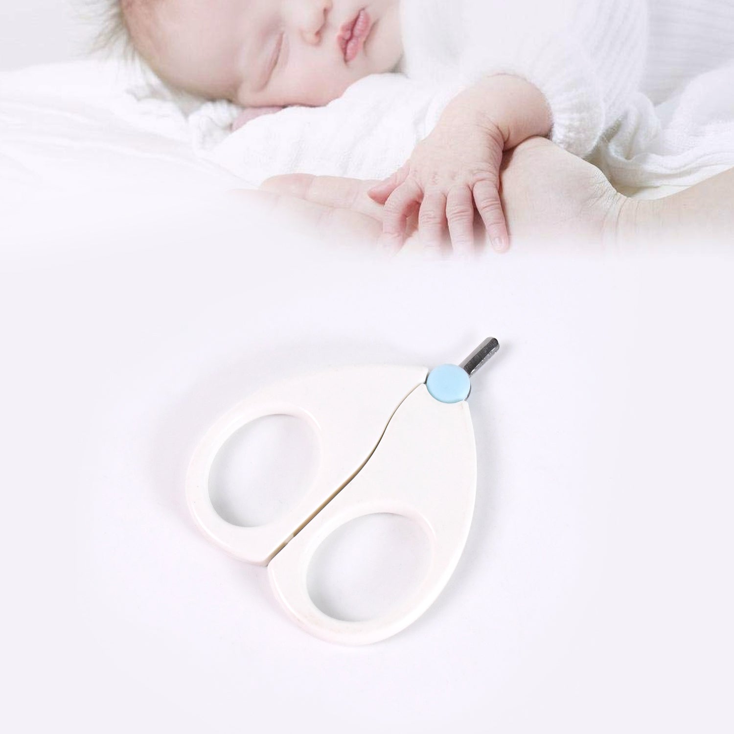 Baby Safety Nail Cutter Scissors For Safe Nail Clipping (1 Pc) Health and Beauty