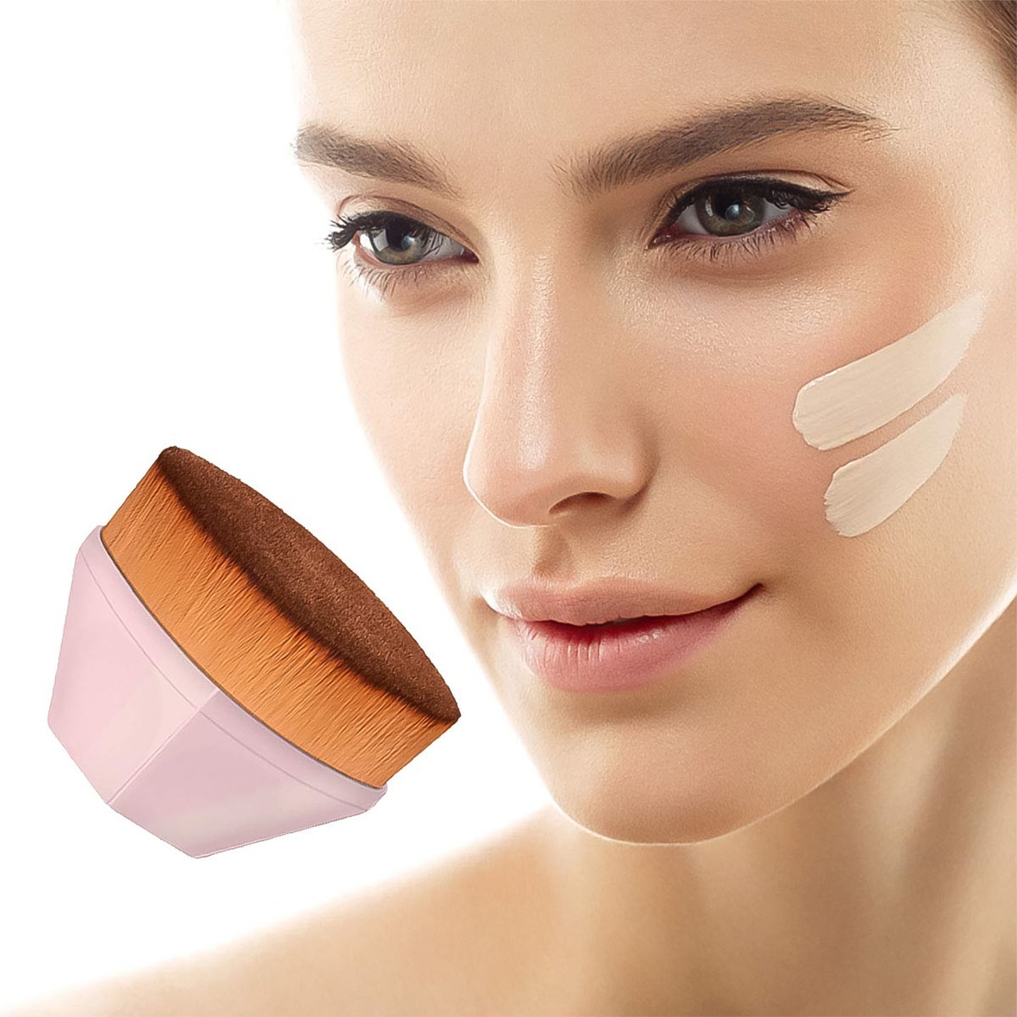 Foundation Makeup Brushnbspperfect Makeup Brush Portable Case (1 Pc) Beauty Accessories