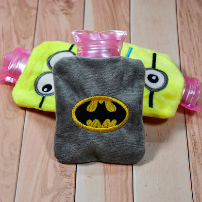 Batman Small Hot Water Bag With Cover For Pain Relief heating pads
