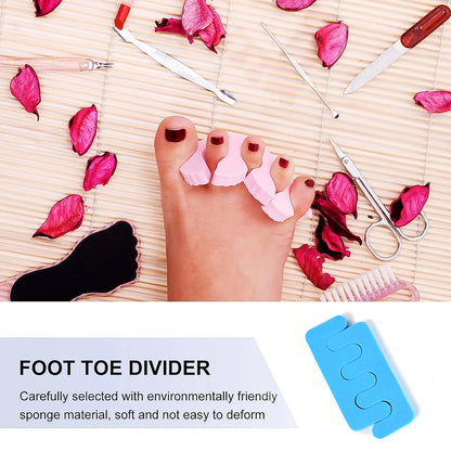 Toe Separators Toe Spacers Sponge Toe Stretcher Pedicures (1 Pair) Health and Beauty