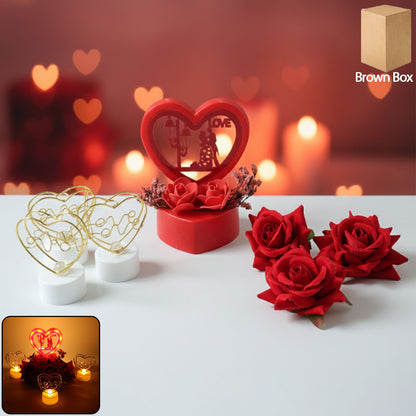 Romantic Heart Love Decorative Gift Set (1 Set) Gifts