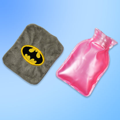 Batman Small Hot Water Bag With Cover For Pain Relief heating pads