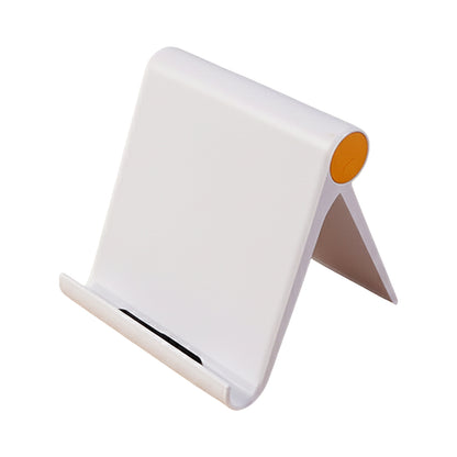 Plastic Foldable Desktop Mobile Stand (1 Pc White) | Adjustable Slim Design Mobile Phone Accessories