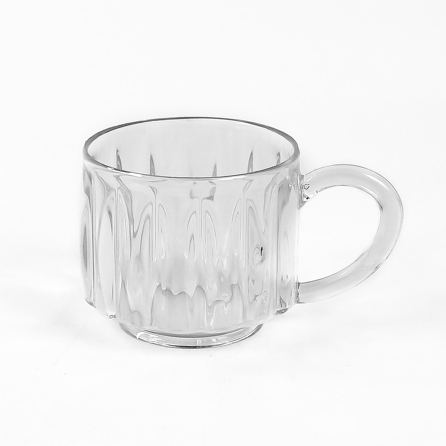 Unbreakable Transparent Plastic Tea Cups (Set Of 6 Pc) Home and Kitchen