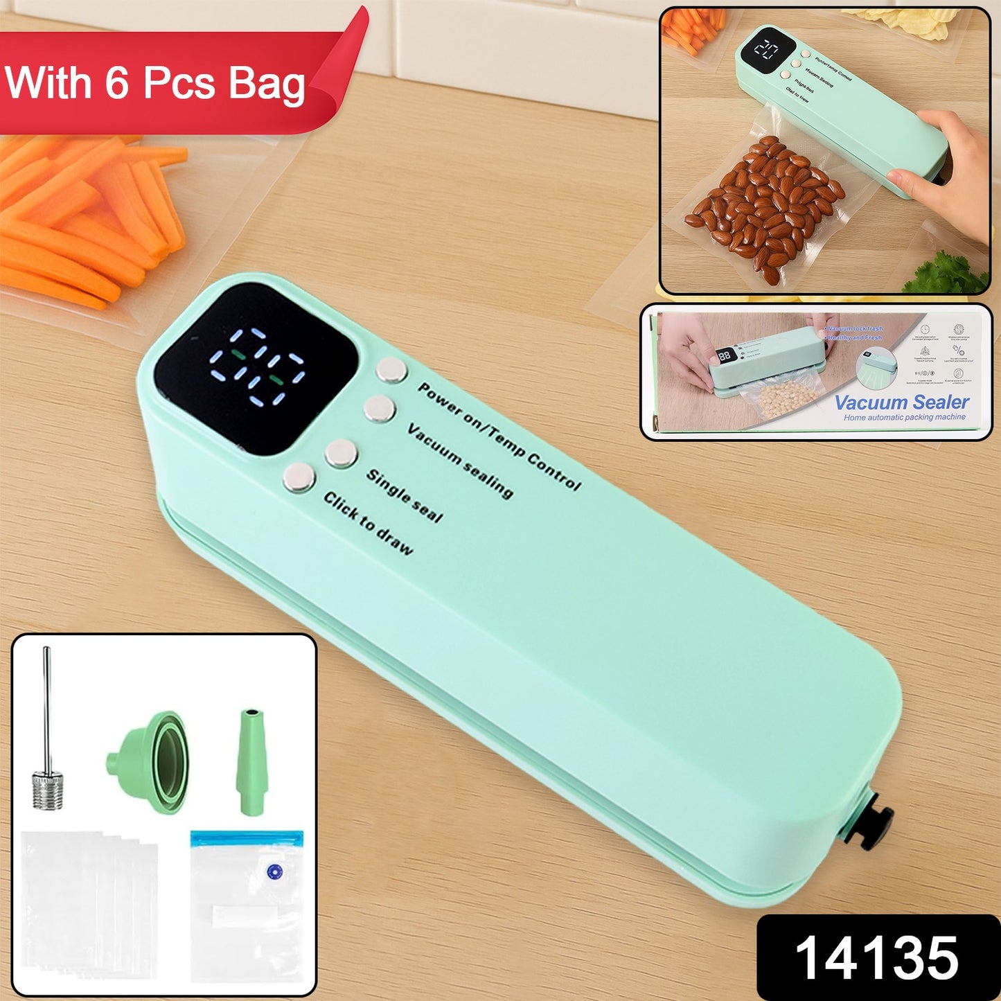 Rechargeable Electric Vacuum Sealer Machine vaccum sealers
