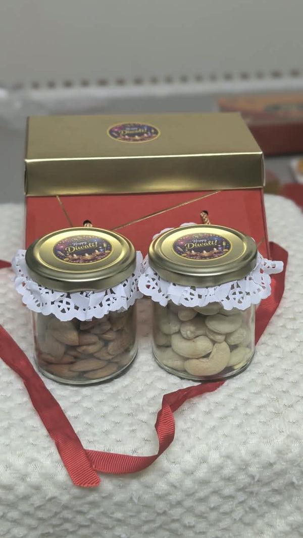 Diwali Mini Dry Fruit Jar Dry Fruit Gift Hamper