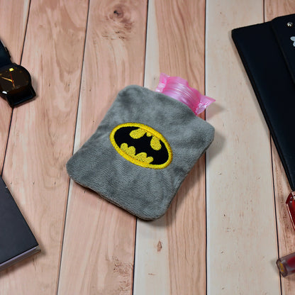 Batman Small Hot Water Bag With Cover For Pain Relief heating pads
