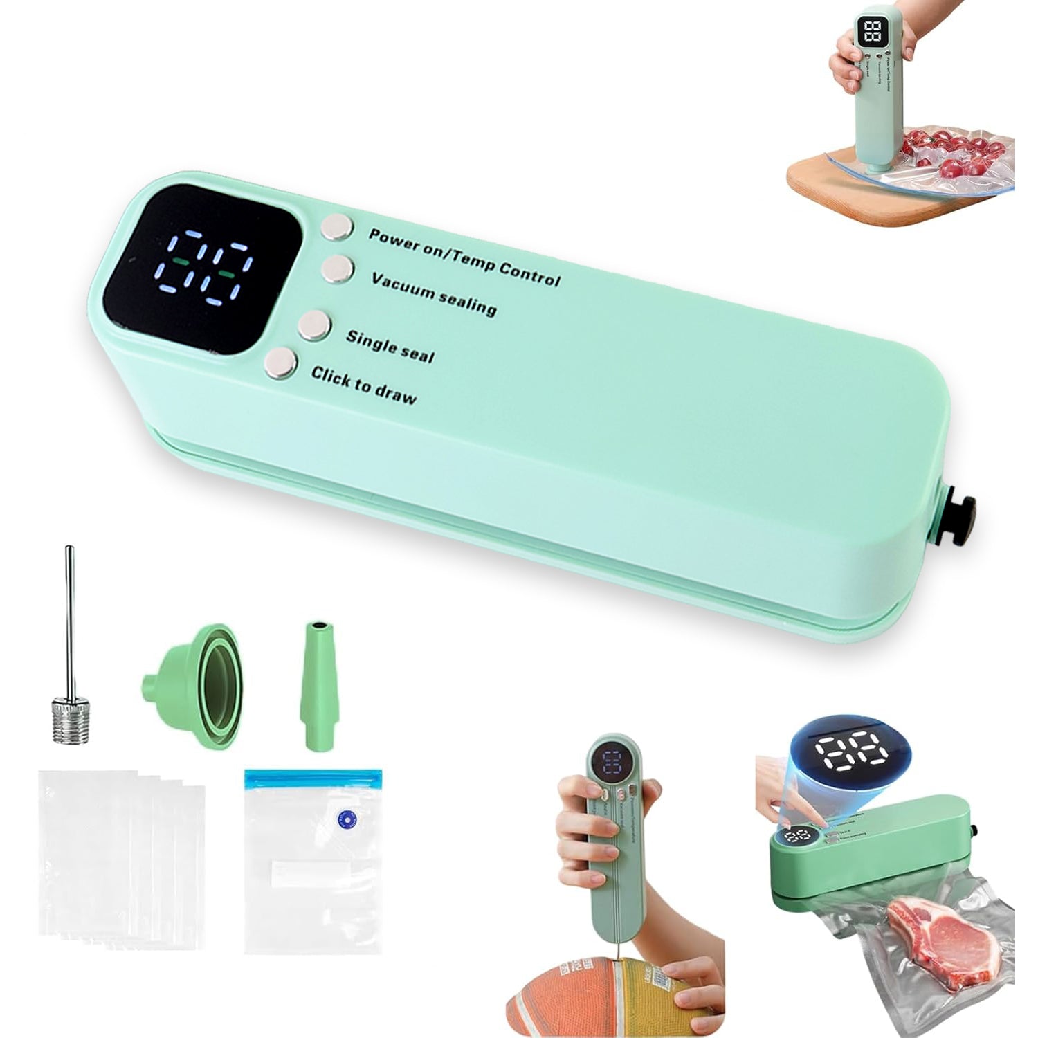 Rechargeable Electric Vacuum Sealer Machine vaccum sealers