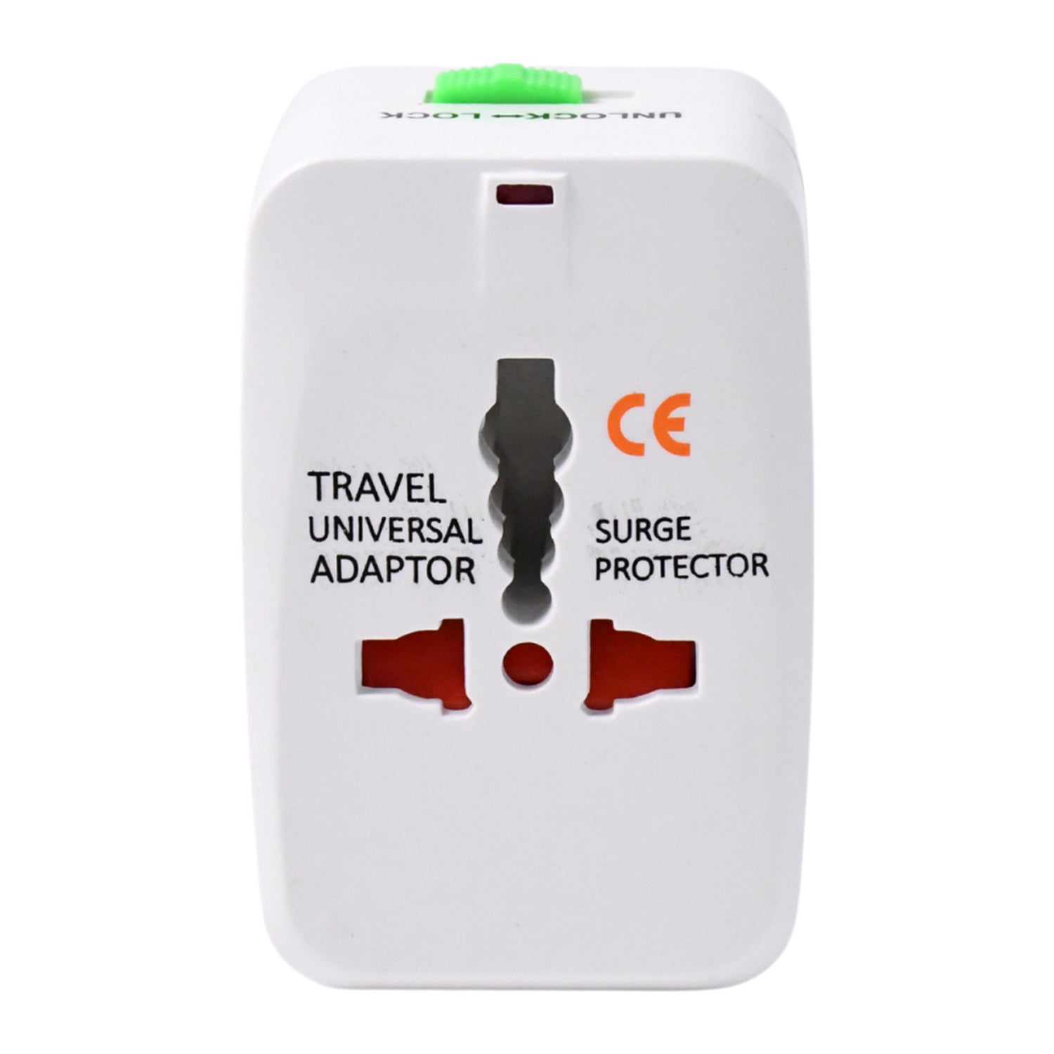 Universal Travel Adapter With Dual Usb Charger Ports - International Multipurpose Electronics