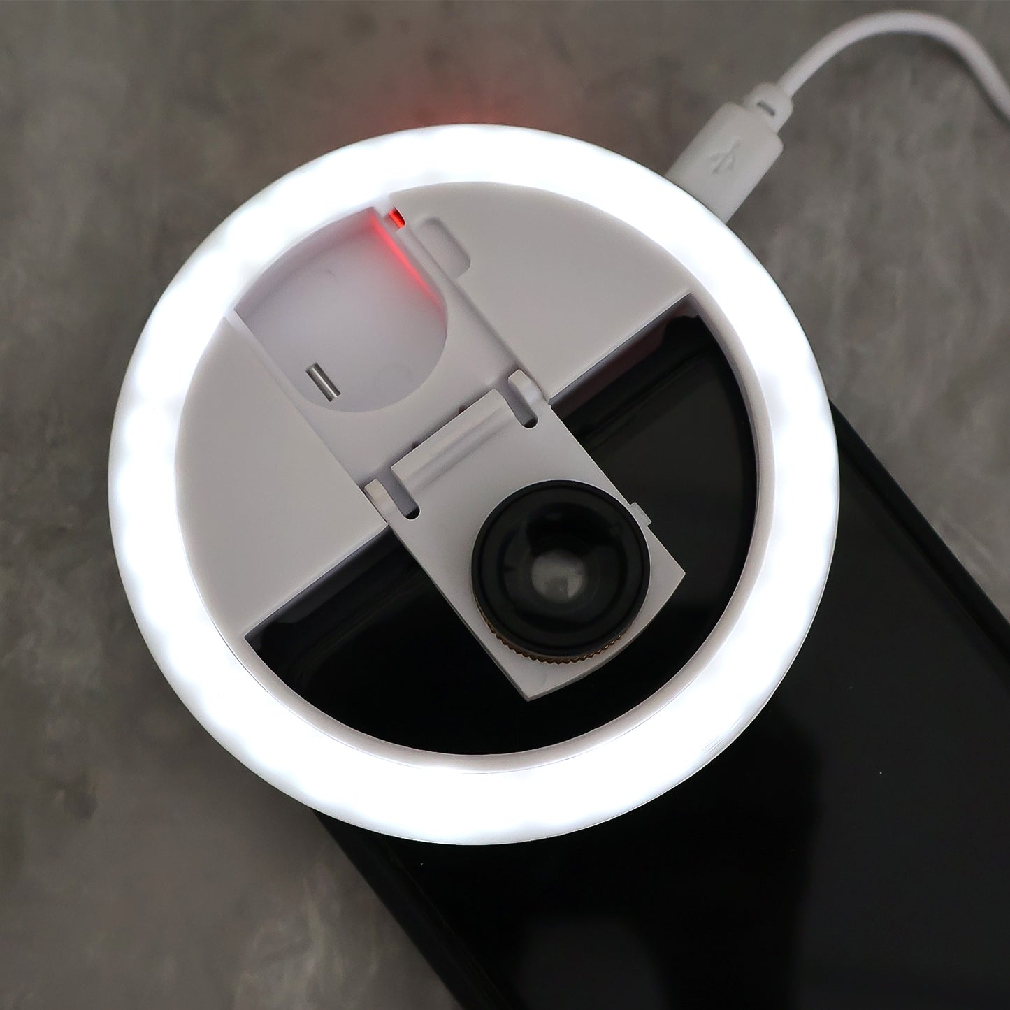Selfie Flash Ring Light With 3 Level Of Brightness (1 Pc) Electronics