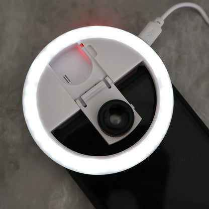Selfie Flash Ring Light With 3 Level Of Brightness (1 Pc) Electronics
