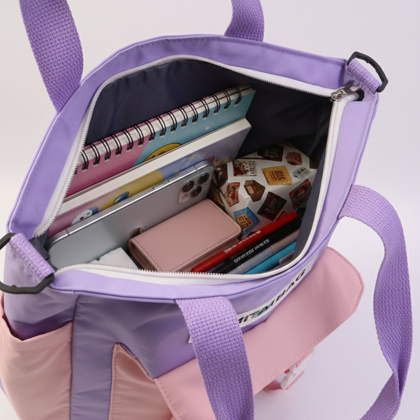 Trendy Multi-pocket Shoulder Tote Sling Bag (1 Pc) Bags & Accessories