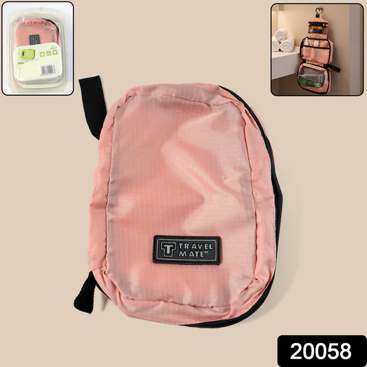Premium Travel Mate Hanging Toiletry Bag (1 Pc) Travel Organizer