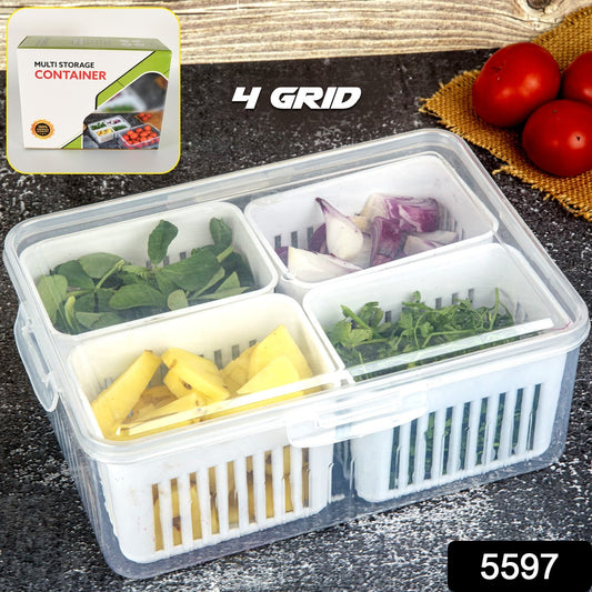Fridge Storage Boxes Set Refrigerator Food Box (1 Pc) Food Containers