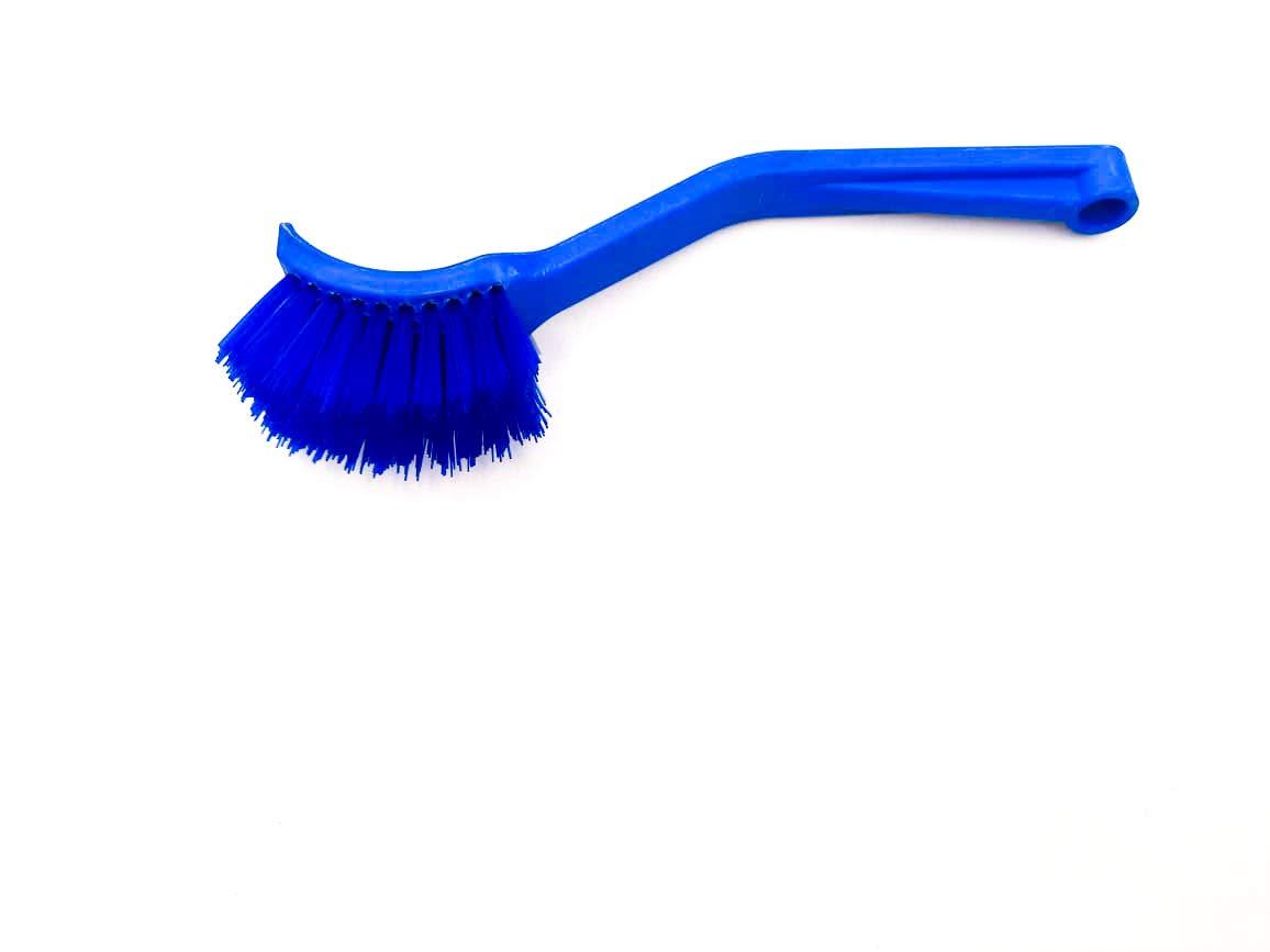 Plastic Toilet Seat Cleaning Brush - Wash Basin & Bathroom Scrubber Bathroom Cleaning Tools