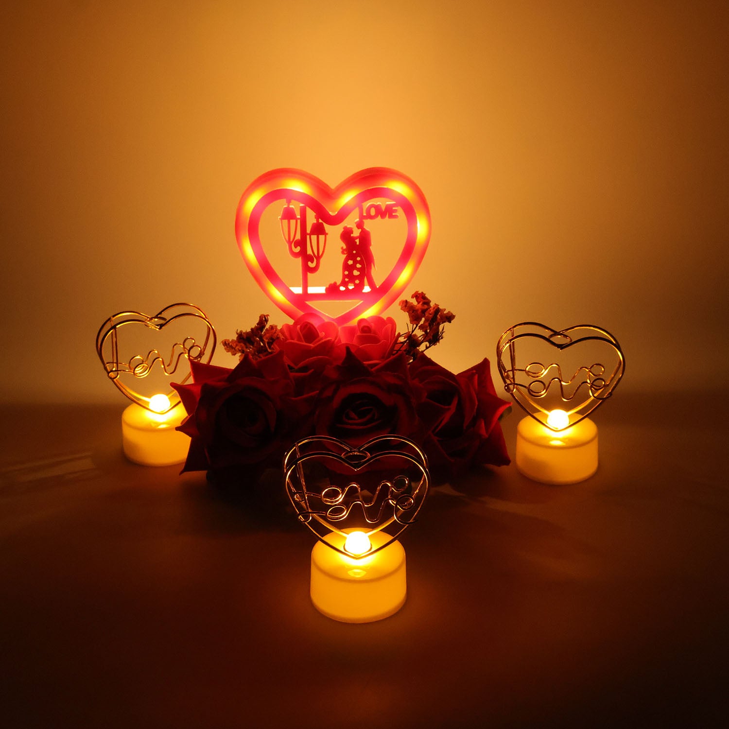 Romantic Heart Love Decorative Gift Set (1 Set) Gifts