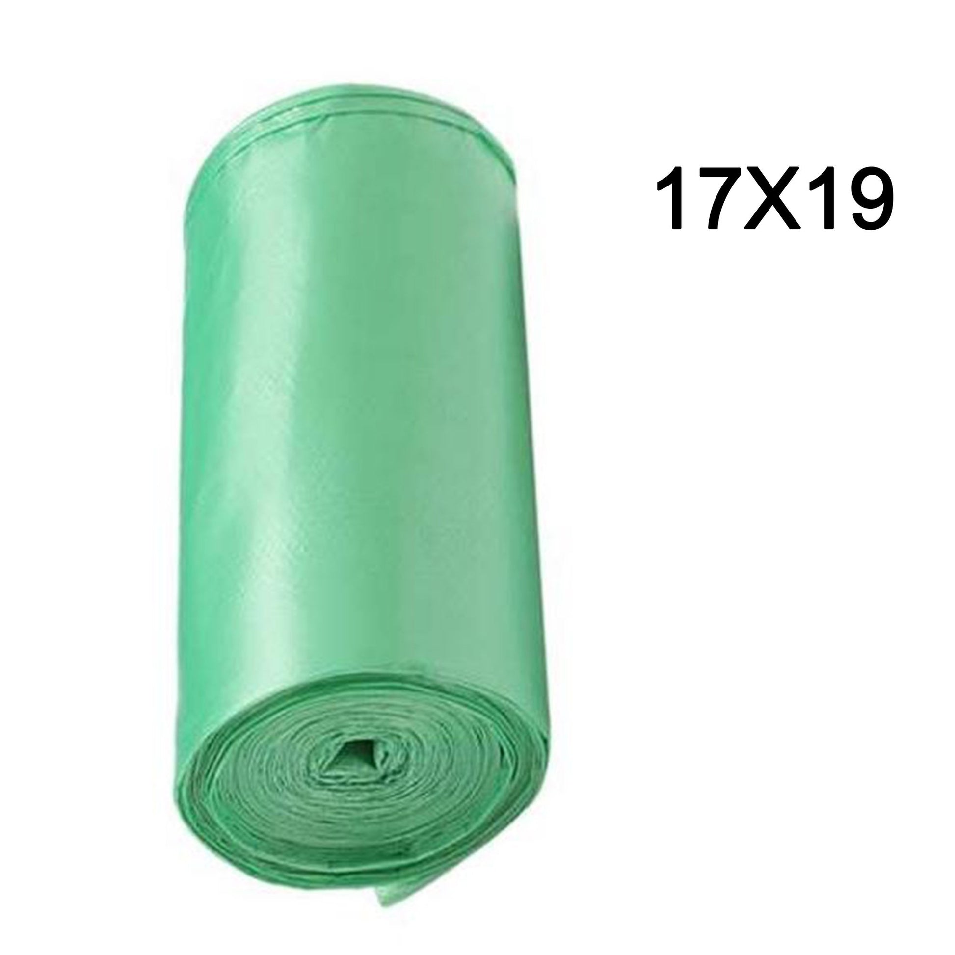 Green Compostable Corn Starch Garbage Bags (17 X 19) Household Supplies