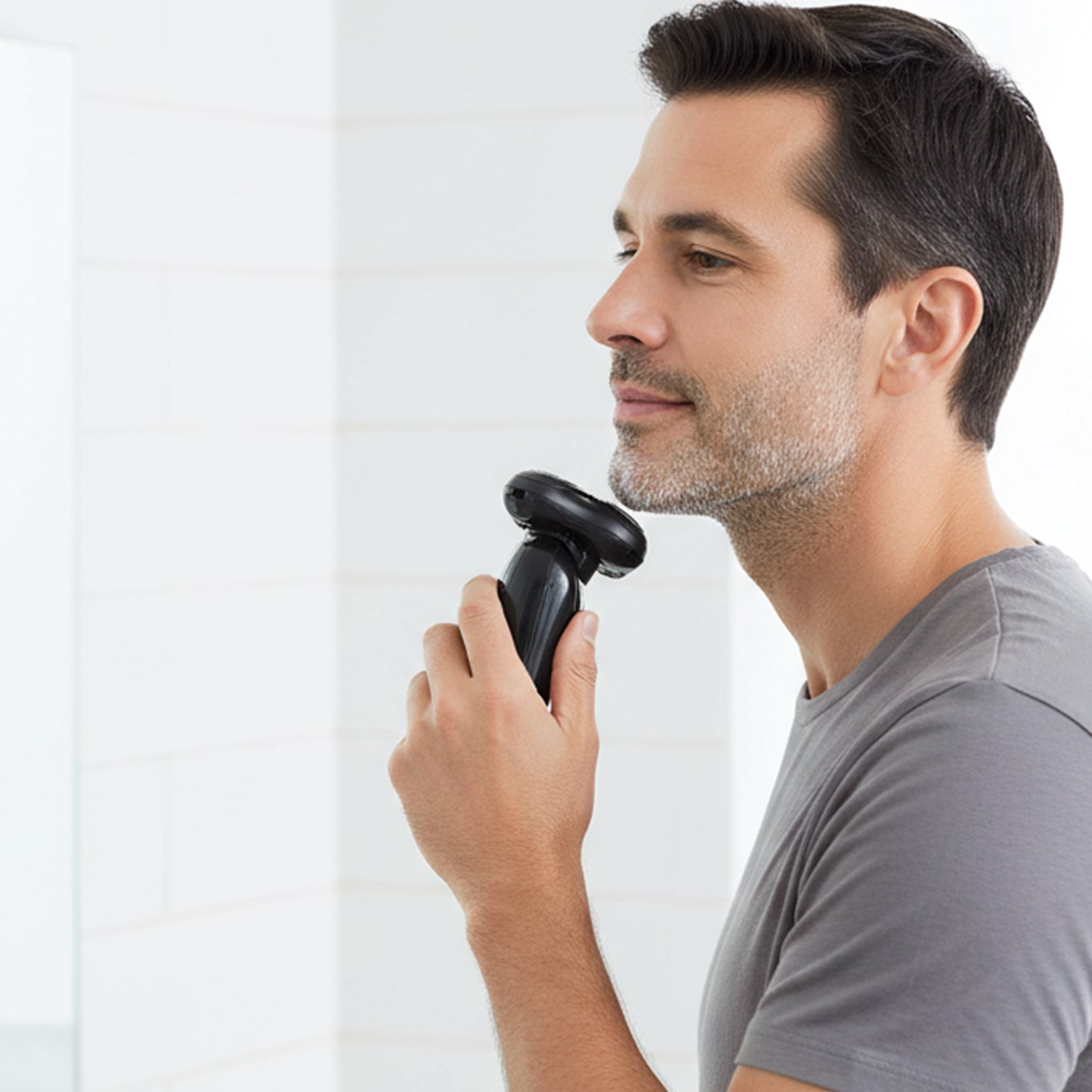 Rechargeable Electric Rotary Shaver Trimmer For Men (1 Set) Health & Beauty > Shaving & Hair Removal > Electric Shavers